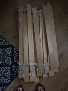 IKEA Bed Slatts and midbeam