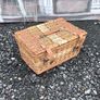 Vintage 4-Person Wicker Picnic Basket Set Image 5