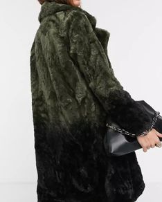 Longline Faux Fur Coat