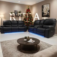 Rita Electric Leather Recliner Sofa Range
