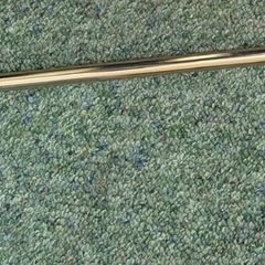 Gold towel rail