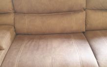 suede armless unit