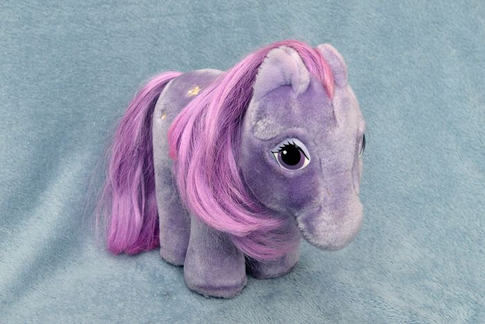 Vintage 80s Blossom Plush My Little Pony First Generation Large Size