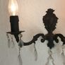 vintage French wall candle sconces Image 2