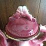 Large Decorative vintage pink coffee pot Image 6