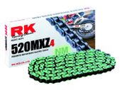 Rk 520 Mxz4 Chain X 120 Links - Neon Green