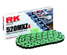 Rk 520 Mxz4 Chain X 120 Links - Neon Green