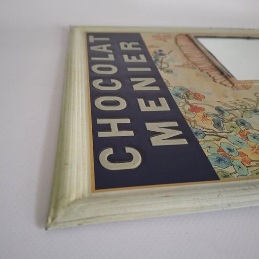 Chocolat Menier Tinplate Mirror