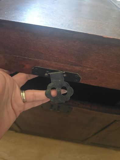 wooden chest
