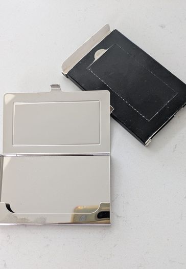 business card holder price includes postage