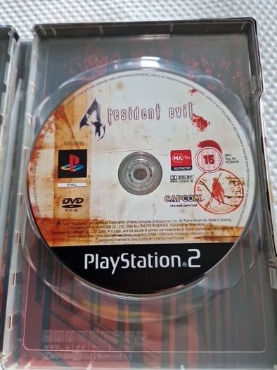 Resident Evil 4 Limited Edition PlayStation2 Ps2 Games Original