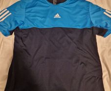 Black and blue Adidas tshirt