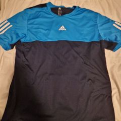 Black and blue Adidas tshirt