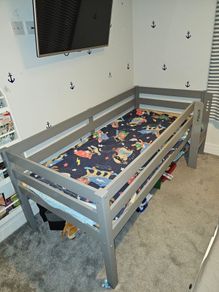 Kids Bed with Safety rail