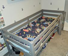 Kids Bed with Safety rail