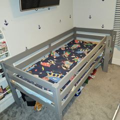 Kids Bed with Safety rail