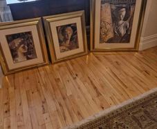 Decorative Gold Framed Wall Art Set