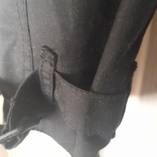 Barbour Black double breasted jacket