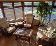 Wicker furniture