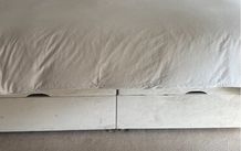 Super king bed frame and matching headboard