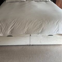 Super king bed frame and matching headboard