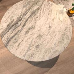 stone coffee tables 80cm x2