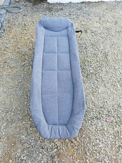 Adult single camping bed with mattress included