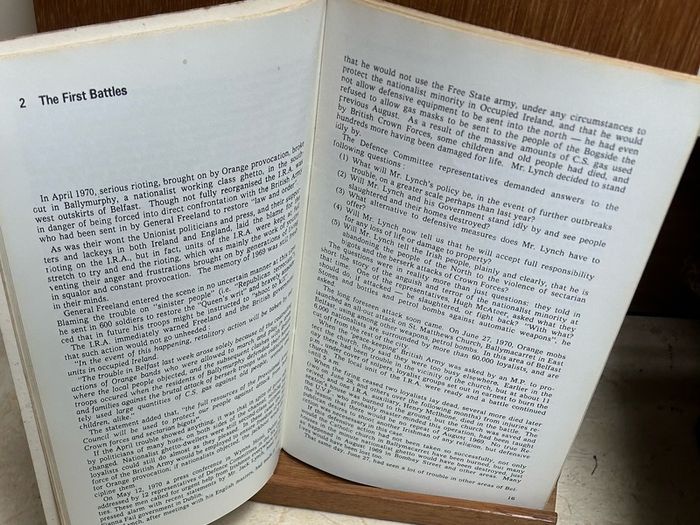 Rare 1973 copy of Freedom Struggle by the Provisional IRA
