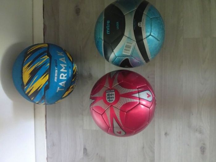 Like New Quality Basketball& Football Balls