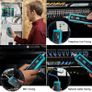 9 in 1 Network Cable Tester with Battery,Wire Tracker RJ45 RJ11 LAN Cable Toner Telephone Line Finder Cat5 Cat6 Ethernet Cable Tracer Kit Sensitivity-Adjust Continuity-Check for Cable Collation Image 4