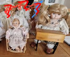 Vintage Ceramic Dolls