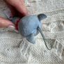 McDonalds Christmas TY Beanie Boo Plush Hailey The Husky Used Please Look at the pictures Image 9