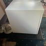 White-Two drawer rolling office filling Cabinet Image 2
