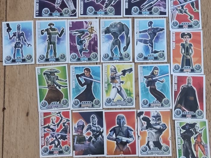 2010 Star Wars Topps Force Attax Series 1 Bundle X 20