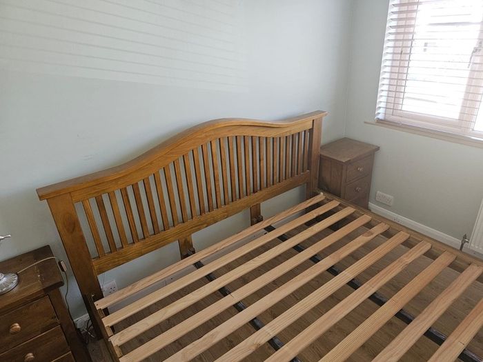 Super king solid wood bed frame
