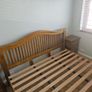 Super king solid wood bed frame Image 2