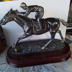 Race Horse Figurine