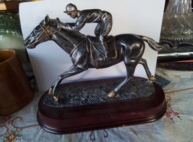 Race Horse Figurine