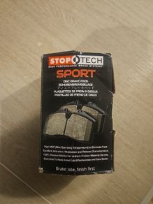 StopTech Sport Front Brake Pads & Hardware