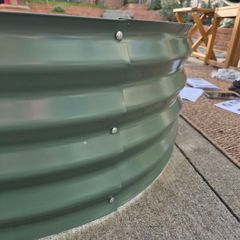 Steel planter
