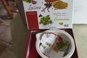 Pestle set Mediterranean Mortar and pestle in box