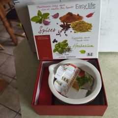 Pestle set Mediterranean Mortar and pestle in box