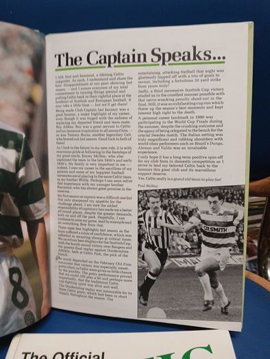 Celtic FC Annuals 1991-92