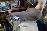 Antique Leather Bicycle Seat