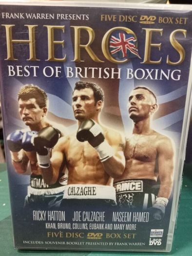 101 Knockouts Round 1 & 2 Dvd Collection British Boxing