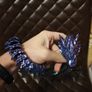 Large 3D Printed Articulated Crystal Dragon Toy Image 3