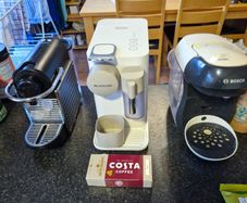 DeLonghi Nespresso Lattissima One Coffee Machine, white