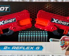 XSHOT Zuru Shot Excel Reflex 6 blasters with 36 darts