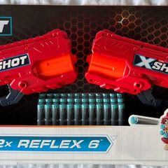 XSHOT Zuru Shot Excel Reflex 6 blasters with 36 darts