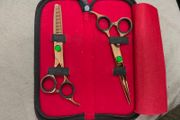 Barber scissor set